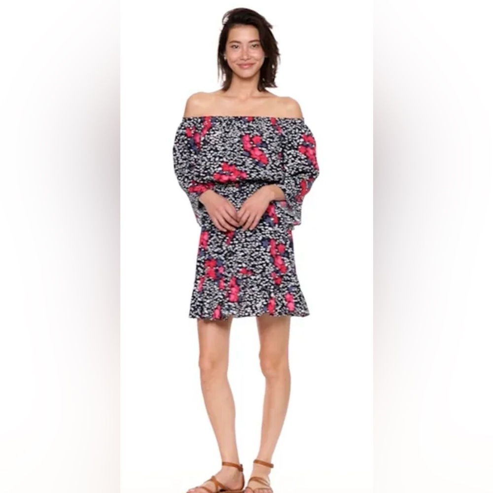 GAP Off The Shoulder Floral Dress